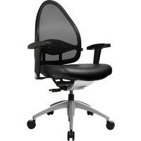 Topstar Bürodrehstuhl, Open Base 10, schwarz – Bild 2
