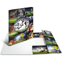 HERMA Eckspannermappe, Football, Karton, DIN A4