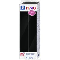 FIMO SOFT Modelliermasse, ofenhärtend, schwarz, 454 g