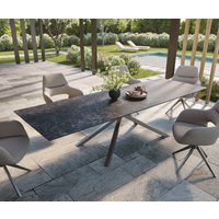 DELIFE Edge Outdoortisch Keramik 300x100
