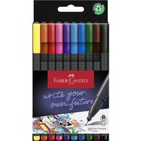 FABER-CASTELL Fineliner GRIP FINEPEN, 10er Kartonetui – Bild 2