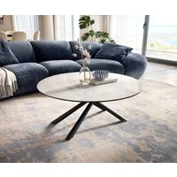 DELIFE Edge Couchtisch Rund Keramik