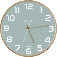 UNiLUX Wanduhr/Quarzuhr, BALTIC, Durchmesser: 315 mm, grün