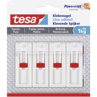 tesa Powerstrips Klebenagel für Tapete und Putz, 1,0 kg – Bild 2