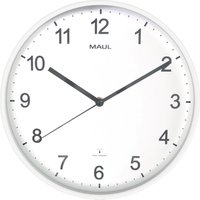 MAUL Wanduhr/Funkuhr MAULsprint, Durchmesser: 300 mm, weiß – Bild 2
