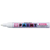 SAKURA Permanent-Marker Paint Marker mittel, weiß