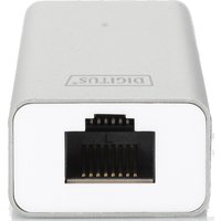 DIGITUS USB 3.0 Hub & Gigabit LAN Adapter, 3-Port