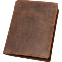 Alassio Geldbörse, im Hochformat, aus Leder, braun