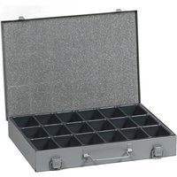allit Kleinteilekoffer EuroPlus Metall 34/18, grau – Bild 2