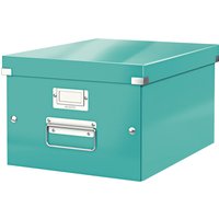 LEITZ Ablagebox Click & Store WOW, DIN A4, eisblau