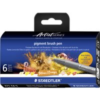 STAEDTLER Fasermaler pigment brush pen, Yellows & Oranges