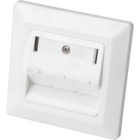 DIGITUS Leerdose für Keystone Module, 3-fach, reinweiß