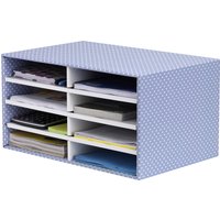 Fellowes BANKERS BOX STYLE Schreibtisch-Manager, blau/weiß – Bild 2