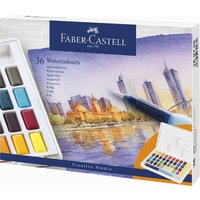 FABER-CASTELL Aquarellfarbe in Näpfchen, 36er Etui – Bild 2