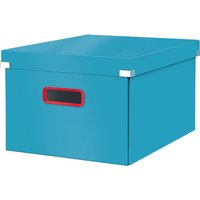 LEITZ Ablagebox Click & Store Cosy M, blau