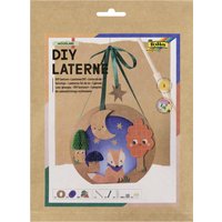 folia DIY Laternen-Bastelset woodland, kraft – Bild 2