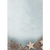 sigel Weihnachts-Motiv-Papier, Glamorous Christmas, A4 – Bild 2