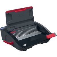 GBC Plastikbindegerät CombBind CB20, schwarz/rot/silber – Bild 2