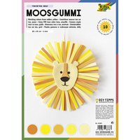folia Moosgummi, (B)200 x (H)290 mm, TON IN TON MIX gelb – Bild 2