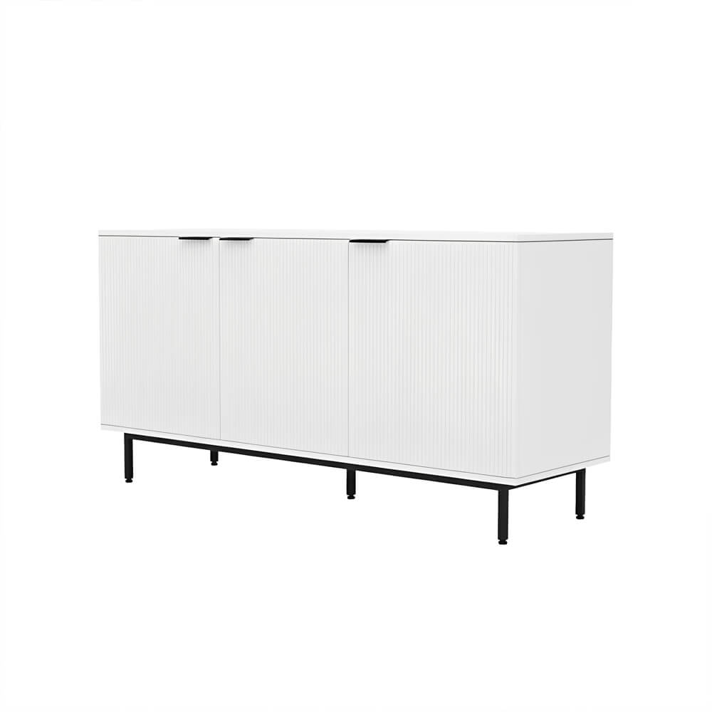 Sideboard NYLA Weiß - 154 x 73 cm – Bild 5