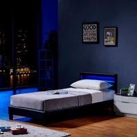 Home Deluxe 4058166164483 LED Bett 90x200 – Bild 2