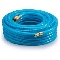 monzana Druckluftschlauch 15m Schnellkupplung/Stecker – Bild 2