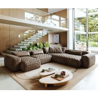 DELIFE Freestyle Icon Ecksofa Taupe
