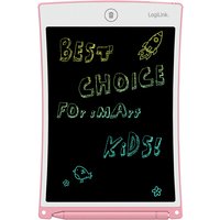 LogiLink LCD Kinderschreib- & Maltafel, 8,5 Zoll, pink