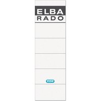 ELBA Ordnerrücken-Etiketten, ELBA RADO, - kurz/breit, weiß – Bild 2