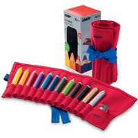 LAMY 3-in-1 Buntstifte 3plus, 12er Stoffrolle