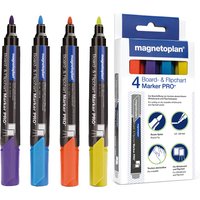 magnetoplan Board- und Flipchartmarker PRO, sortiert