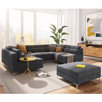 DELIFE Elio Wohnlandschaft Graphite – Bild 2