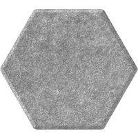 magnetoplan Akustik-Wandpaneele ecoAware, Hexagon, grau