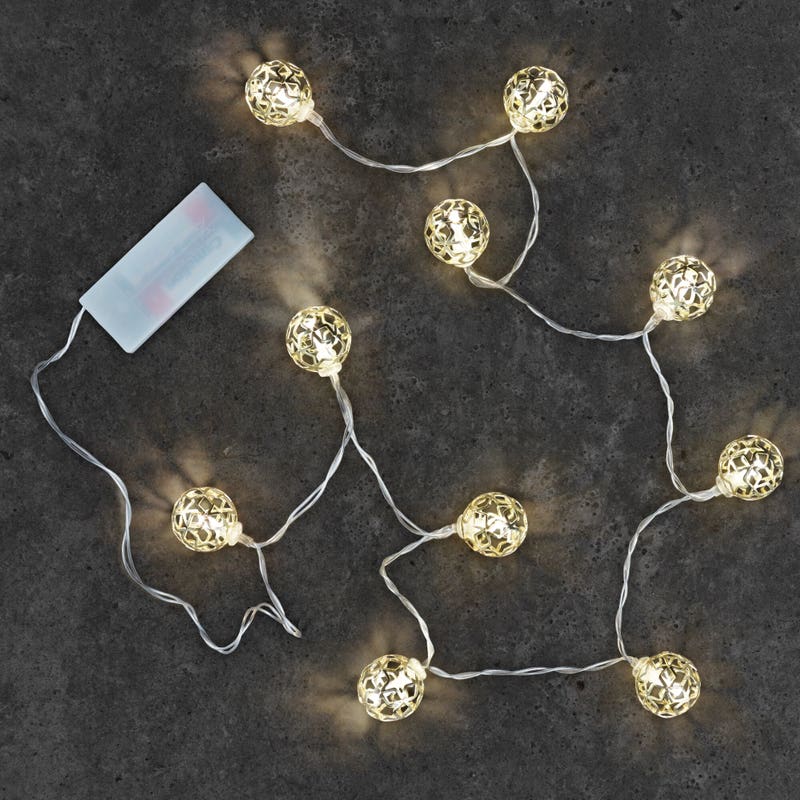 NKD 5227554 LED-Kugel-Lichterkette – Bild 2