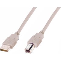 DIGITUS USB 2.0 Anschlusskabel, USB-A - USB-B Stecker, 1,8 m – Bild 2
