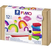 FIMO SOFT Modelliermasse-Set, Basic, 12-teilig