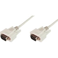 DIGITUS 9-Pol Sub-D Kabel, Stecker - Stecker, 2,0 m – Bild 2