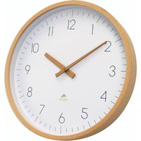 ALBA Holz-Wanduhr, HORTREE, Quarzuhr, Durchmesser: 300 mm