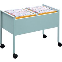 DURABLE Hängemappen-Wagen, Economy 100 DUO, grau – Bild 2