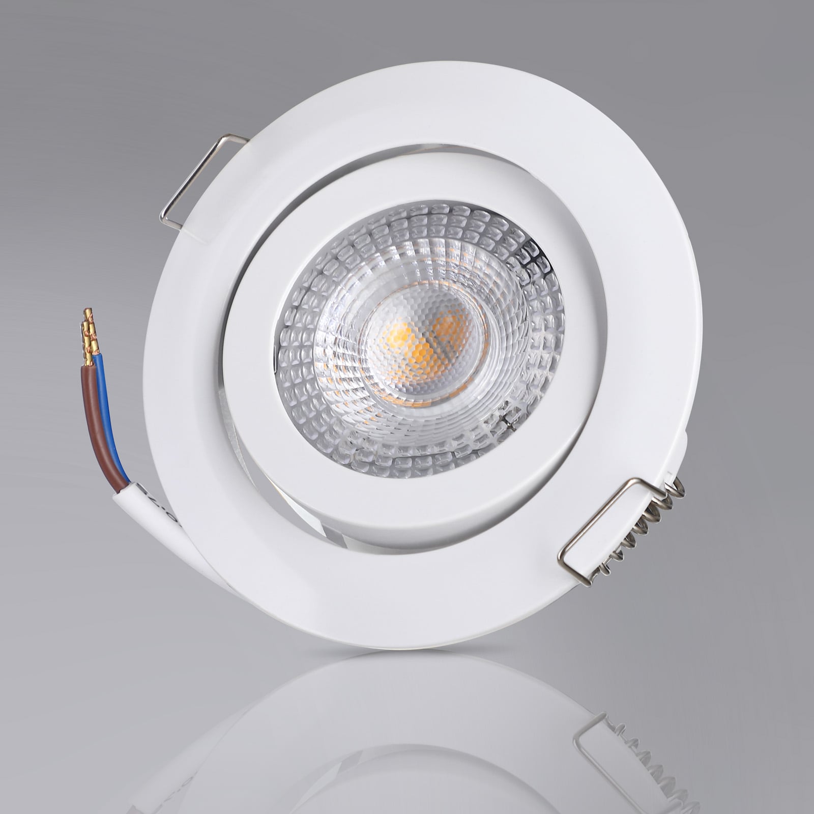 monzana 996200 LED Einbauleuchte 12er-Set – Bild 2