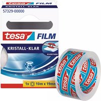 tesa Film, kristall-klar, 8-er Pack, 19 mm x 10 m