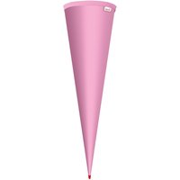 ROTH Schultüten-Rohling ohne Verschluss, 700 mm, rosa