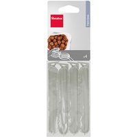 metaltex Beutelclips, lang, Kunststoff, 4er Set