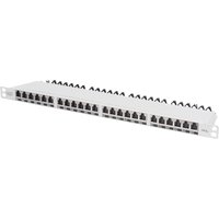 DIGITUS 19, Patch Panel Kat.6, Klasse EA, 24 Port, schwarz – Bild 2