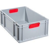 allit Transportbehälter ProfiPlus EuroBox 622, grau/rot – Bild 2
