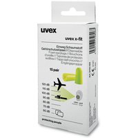 uvex Einweg-Gehörschutzstöpsel x-fit, lime