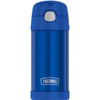 THERMOS Isolier-Trinkflasche FUNTAINER Straw Bottle, blau – Bild 2