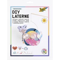 folia Laternen-Bastelset UNDERWATER DREAMS, metallic-blau