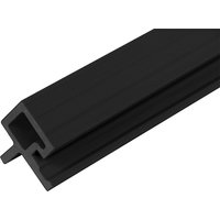 WPC Eckprofil für Fassadenverkleidung SANO Anthrazit - 20er Set