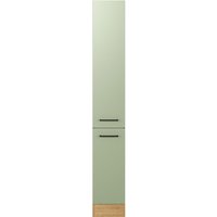 Apotheker-Hochschrank Cara Schilfgrün/Artisan Eiche NB 30cm – Bild 2